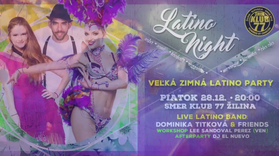 Latino Night: Veľká zimná Latino party v Žiline