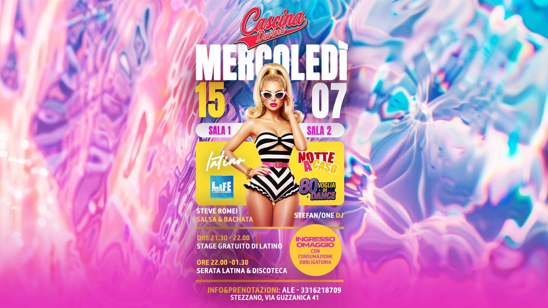Mer 15 07 Notte a Caso “80 VOGLIA DI DANCE”