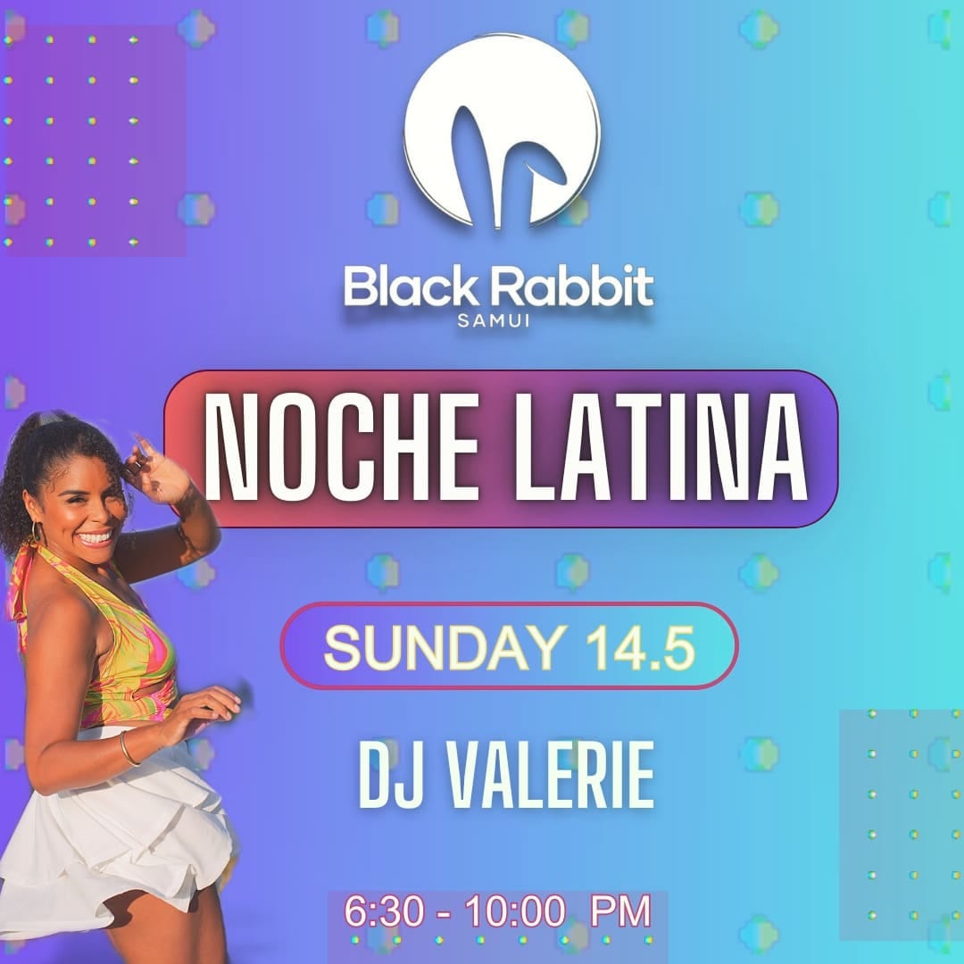 Sunday Noche Latina At Black Rabbit Samui