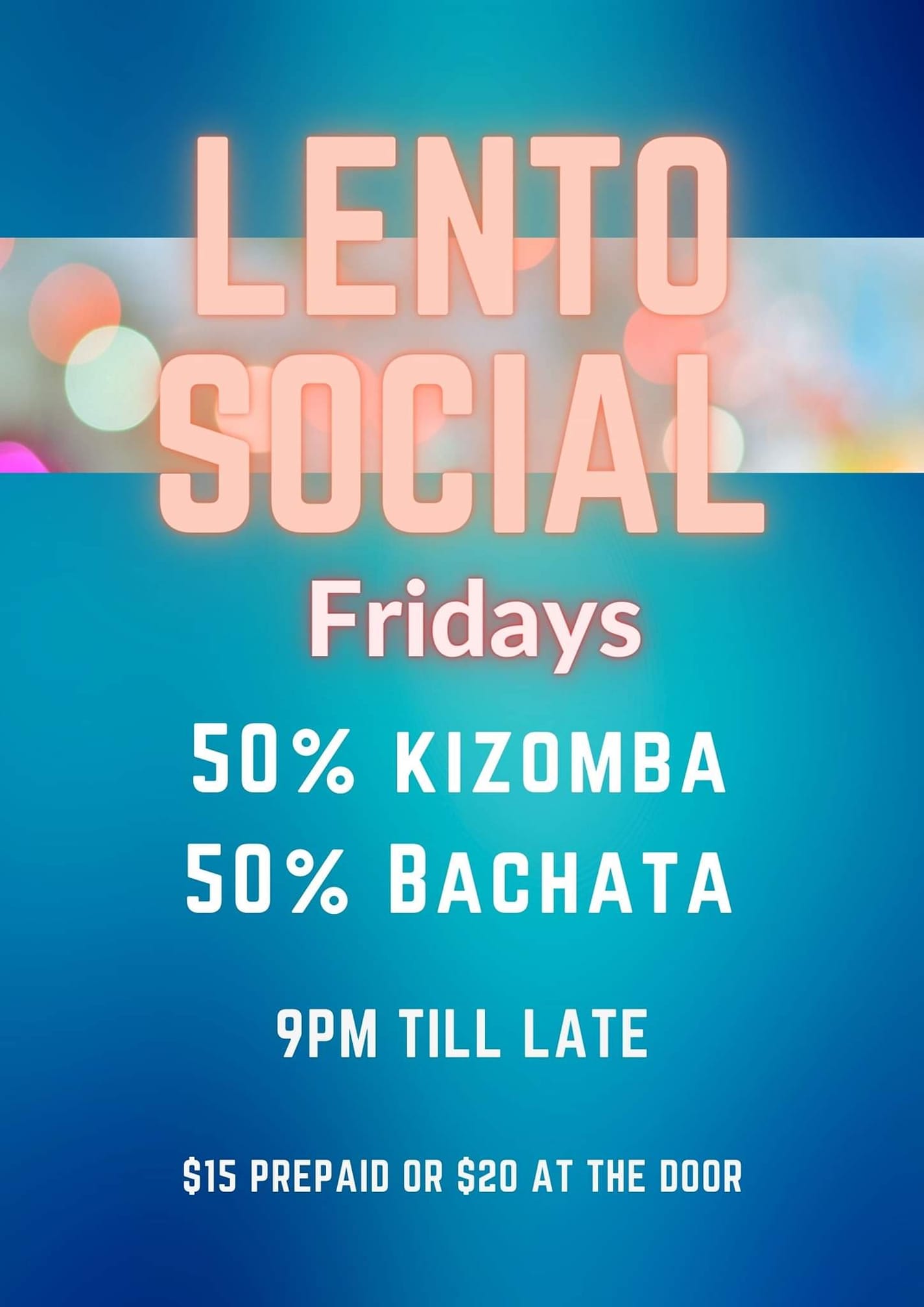 Lento - Kizomba & Bachata Social