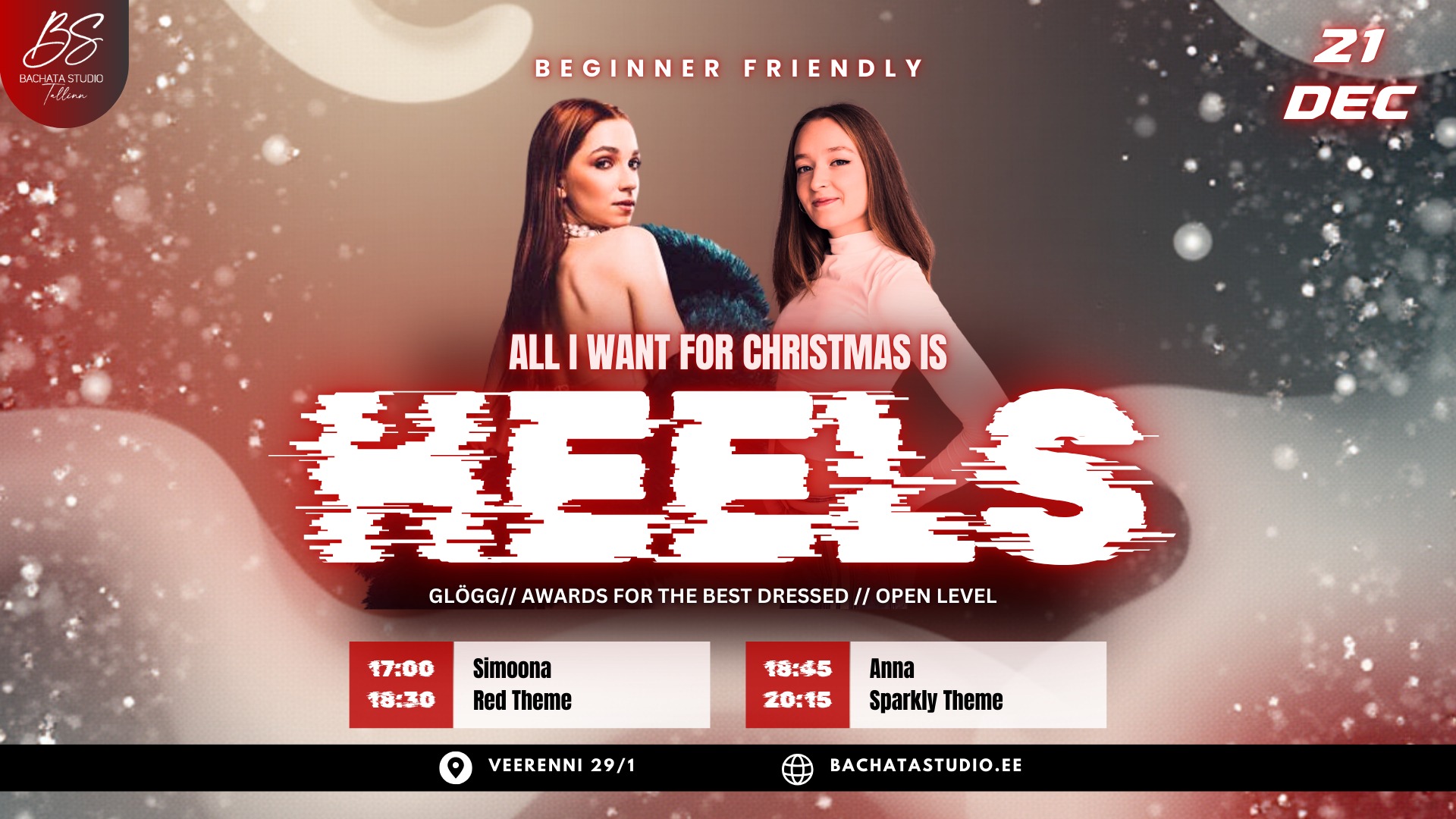 πβ¨ CHRISTMAS HEELS WORKSHOPS ππ¦π