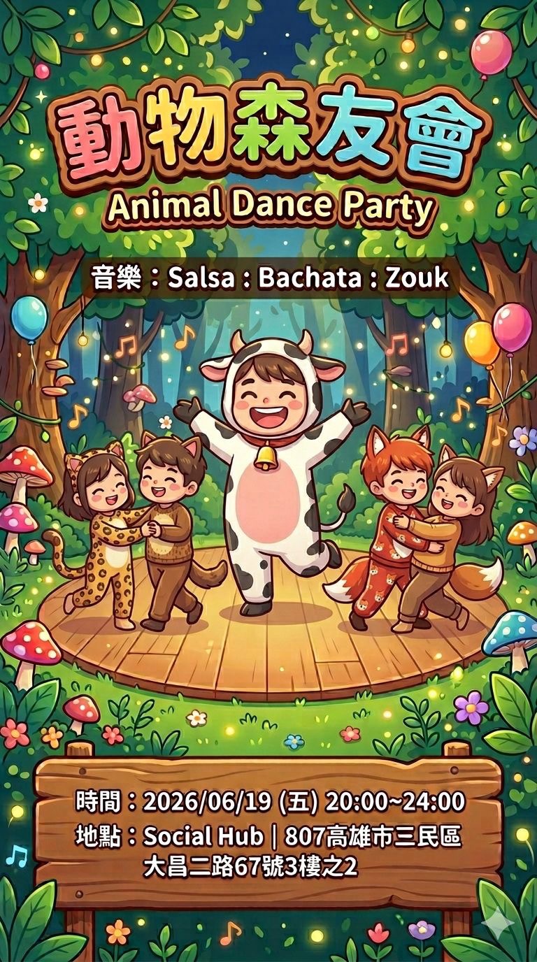 🐾🌿 動物森友會 Animal Dance Party 🌿🐾