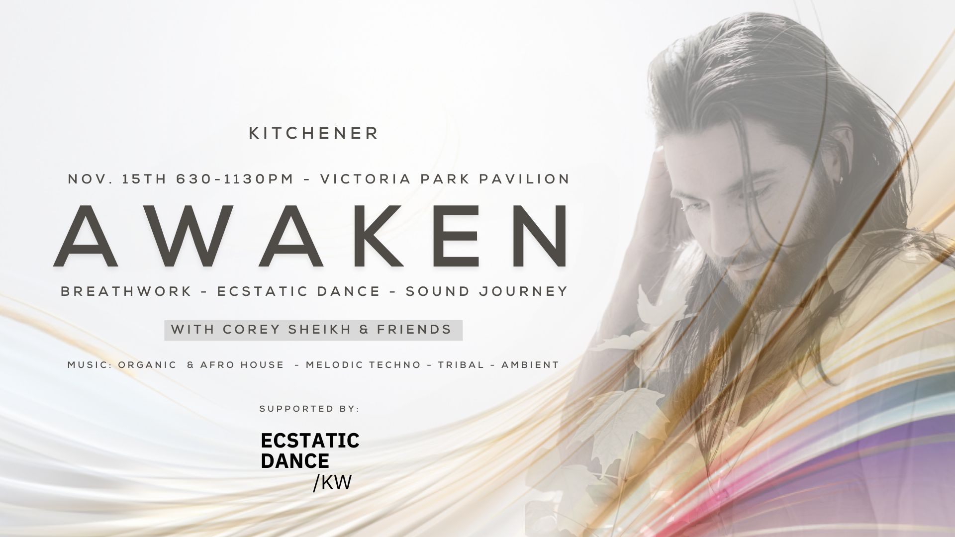 AWAKEN - KW- Breathwork, Ecstatic Dance, Sound Journey w Corey Sheikh