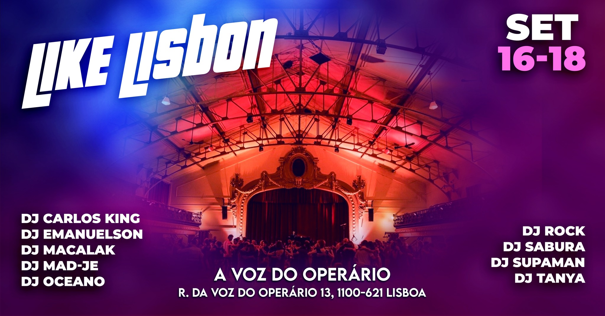 LIKE Lisbon - For Party Lovers