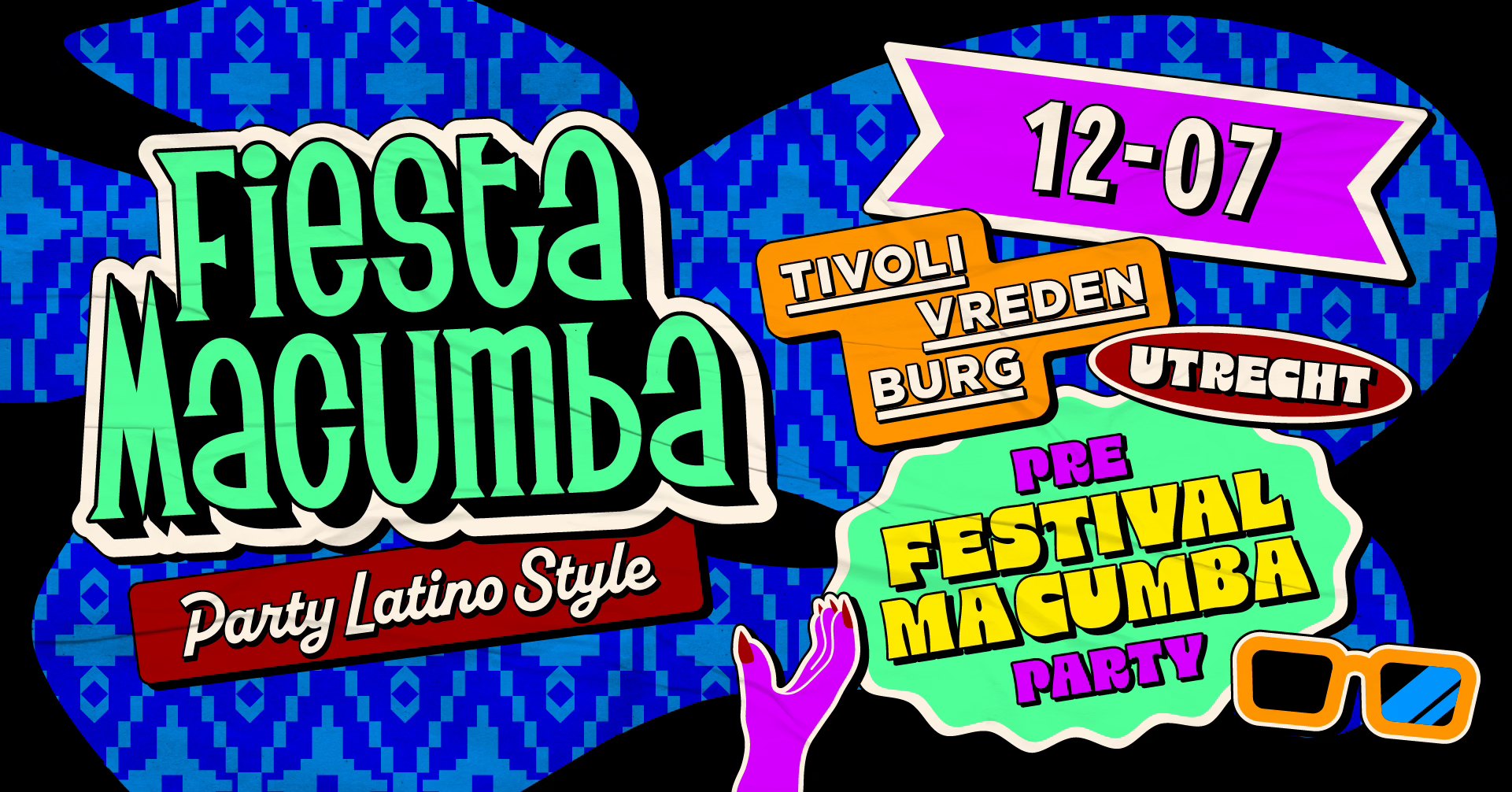 Fiesta Macumba 'Festival Macumba Pre-Party' 🔥 TivoliVredenburg Utrecht