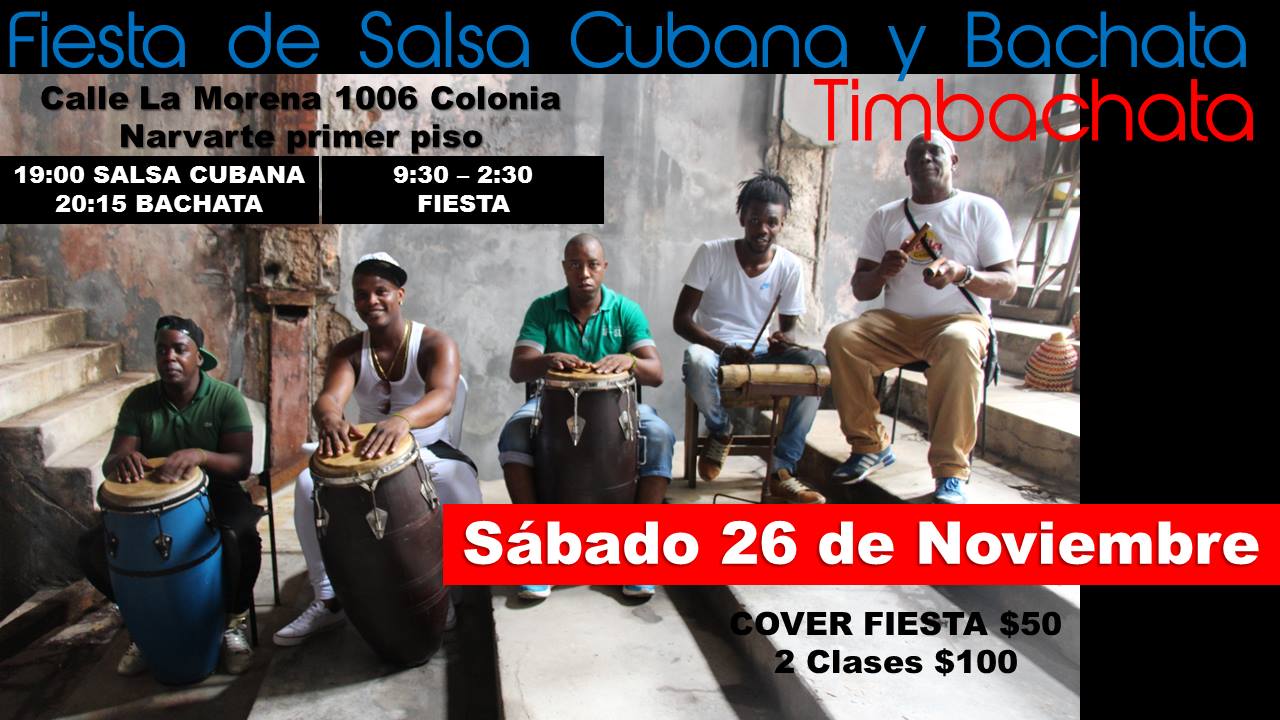 Timbachata Fiesta de Salsa Cubana y Bachata