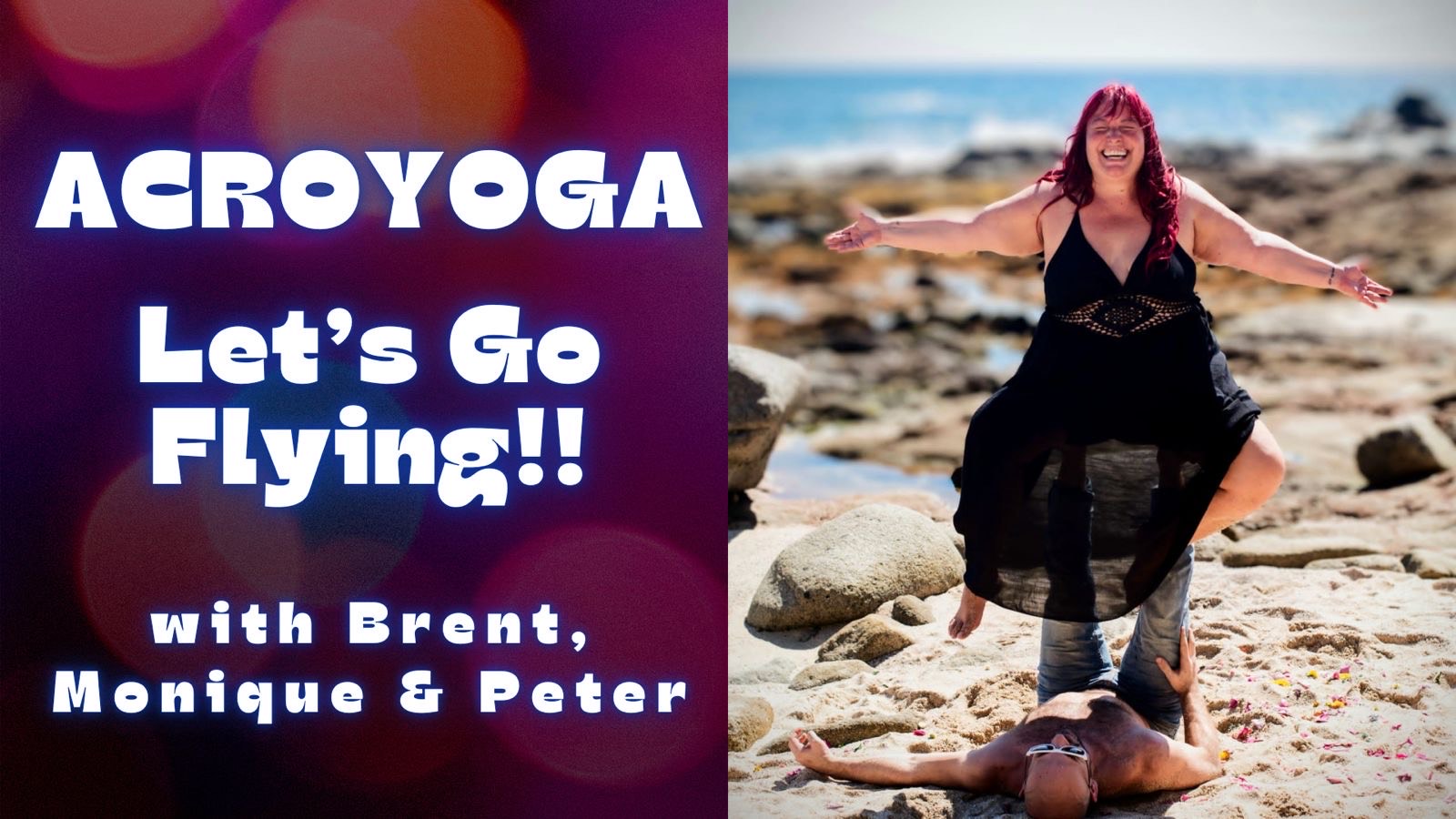 Austin Acroyoga, Latihan, Contact Improv: Let's go Flying w Rich, Peter, and Monique