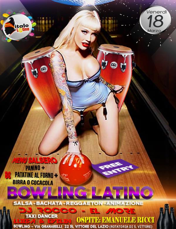 BOWLING LATINO - Sanvittore del Lazio - Staff: ITALO LATINO