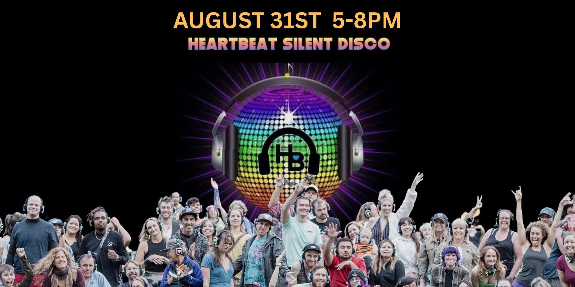 Heartbeat Silent Disco Sundaze Aug 31st Laurelhurst Park 5-8pm