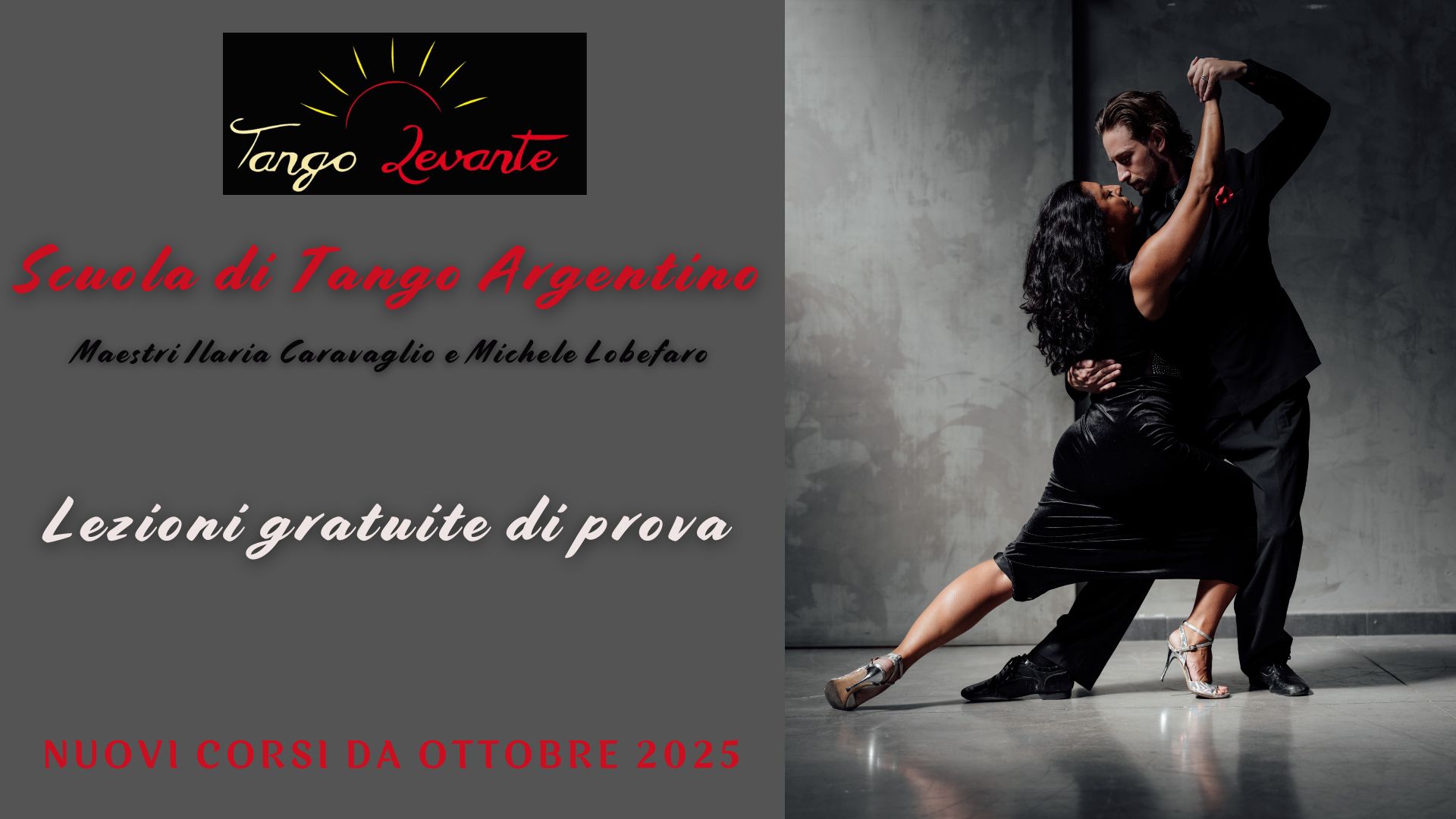 Lezioni di prova di Tango Argentino a Brindisi
