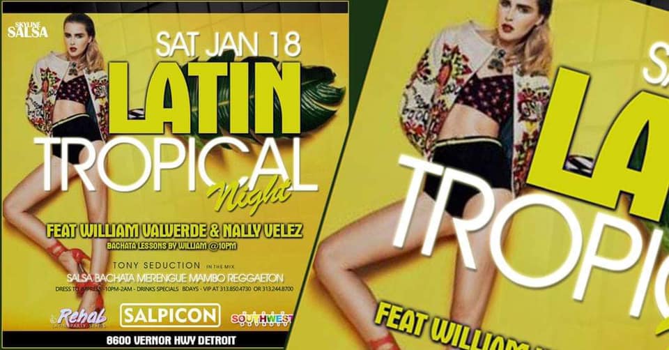 Latin Tropical Night - Salsa and Bachata Boost!