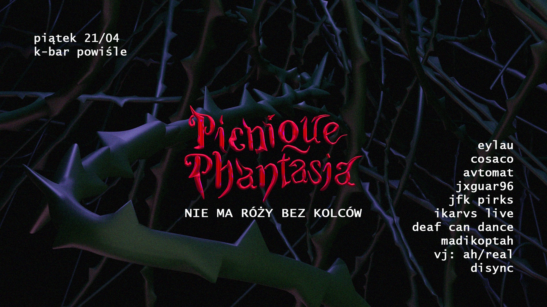 𝓟𝓲𝓬𝓷𝓲𝓺𝓾𝓮 𝓟𝓱𝓪𝓷𝓽𝓪𝓼𝓲𝓪: nie ma róży bez kolców