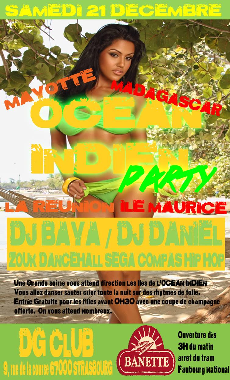 OCEAN INDIEN PARTY
