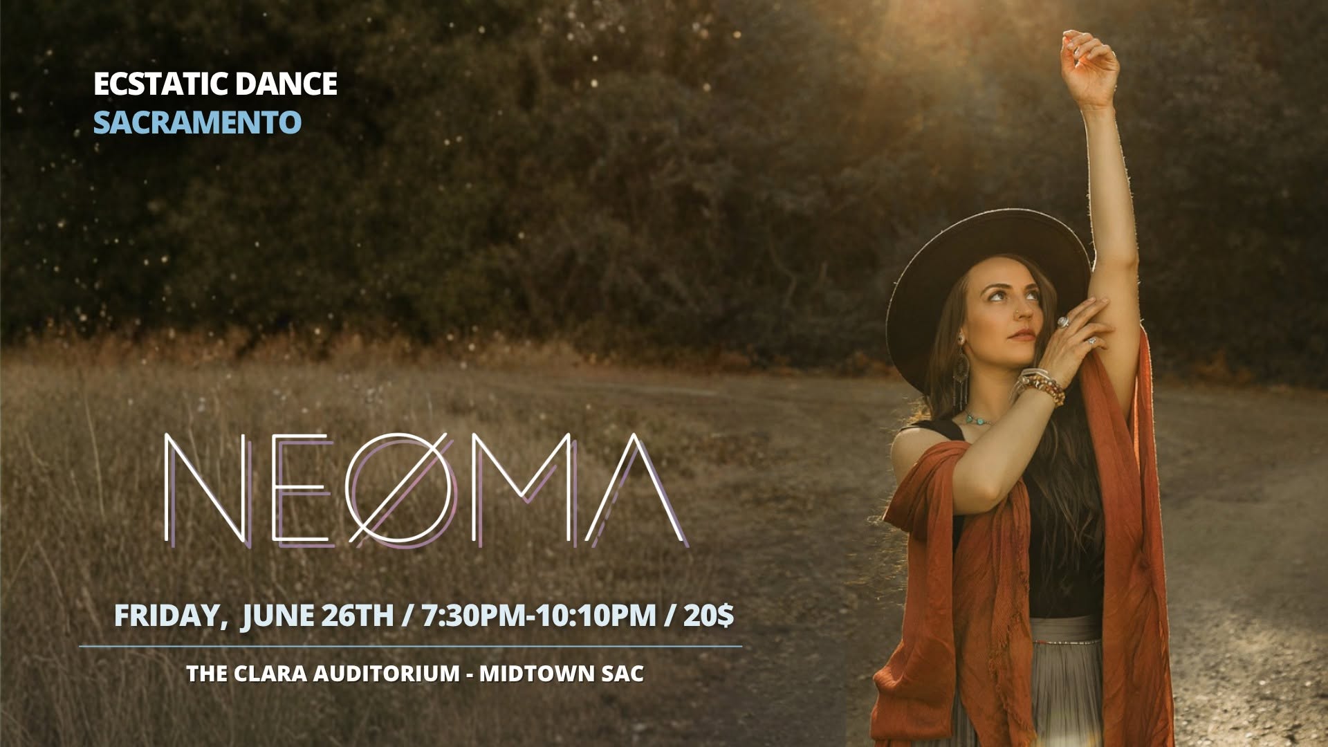 Ecstatic Dance Sacramento N E Ø M Ʌ