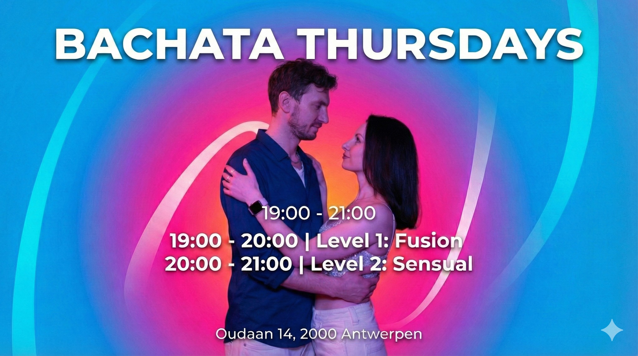 Bachata Fusion & Sensual classes with Marnix & Eleonora
