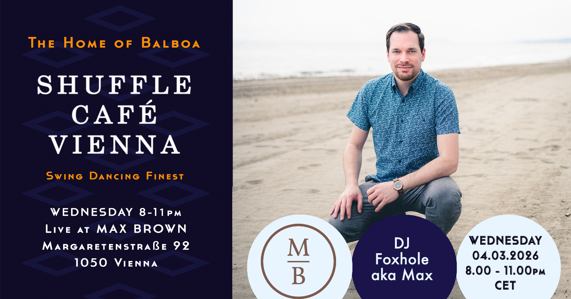 Shuffle Café - DJ Foxhole aka Max
