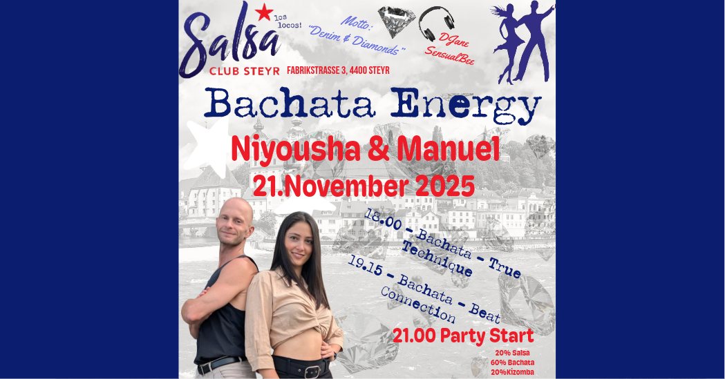 💎 Bachata Energy - Denim & Diamonds 💎