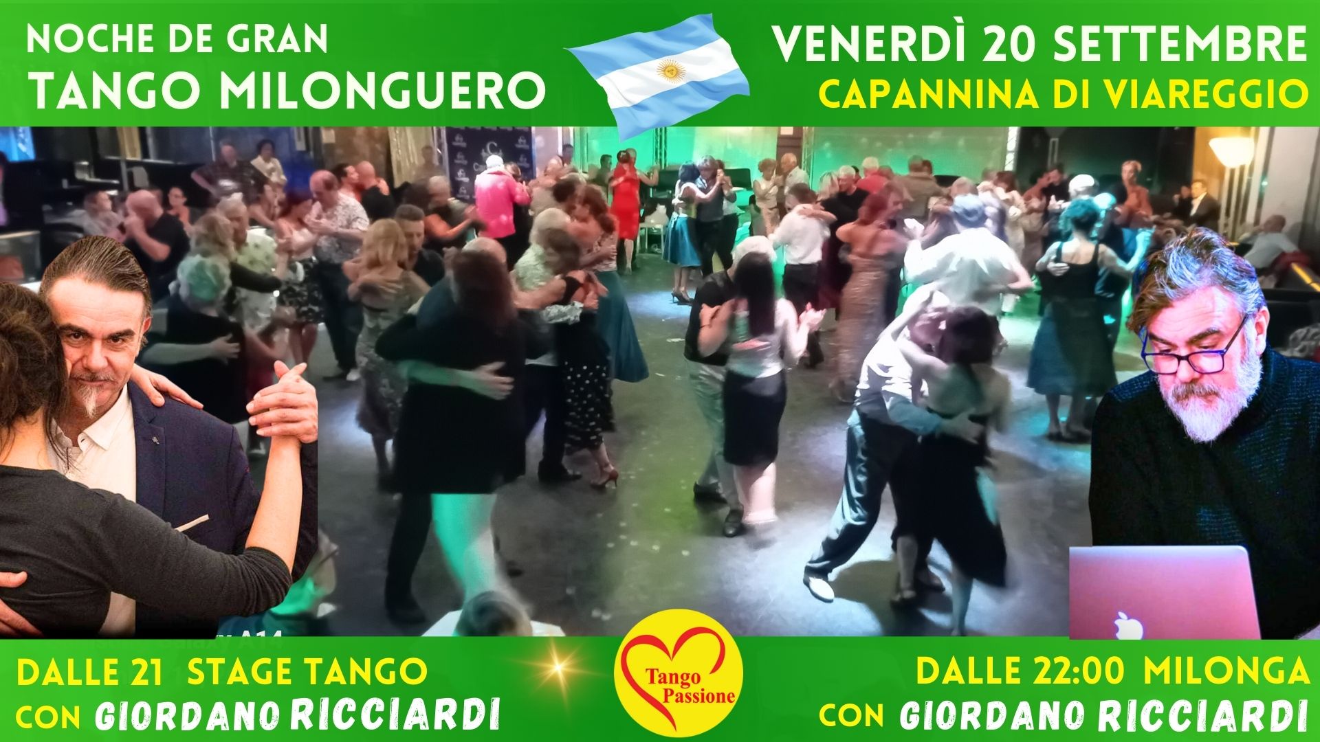 Tango Milonguero Ven 20 Sett Capannina di Viareggio