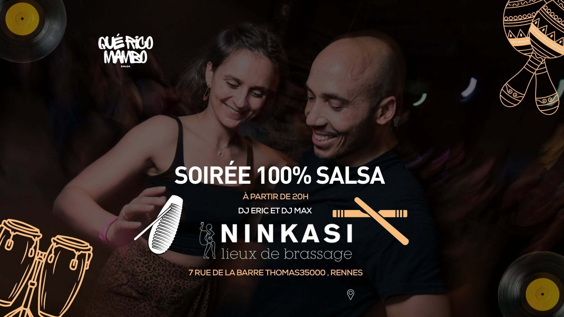 Soirée 100% Salsa au NINKASI