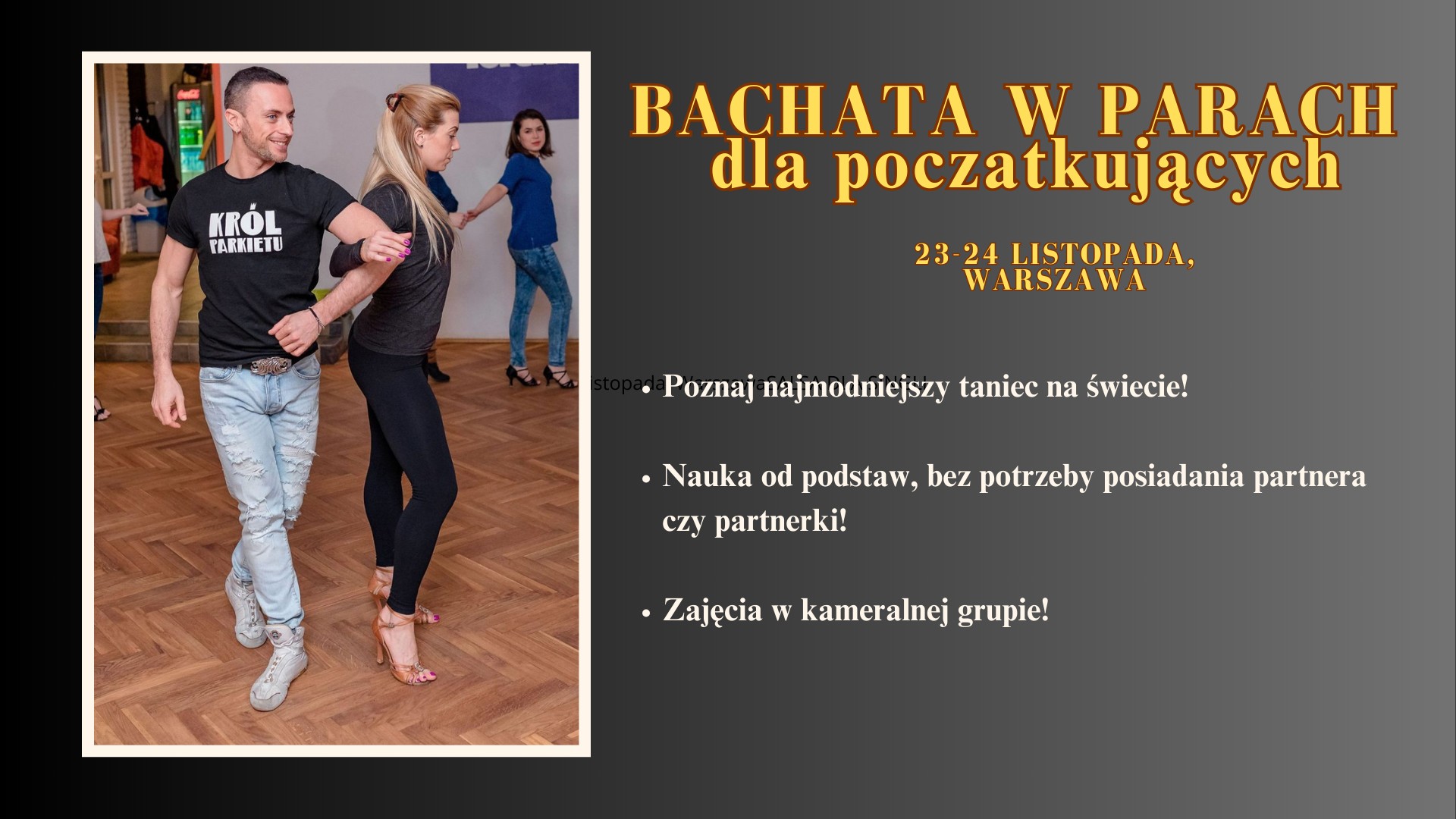 Szybki kurs bachaty w parach dla poczatkujących!