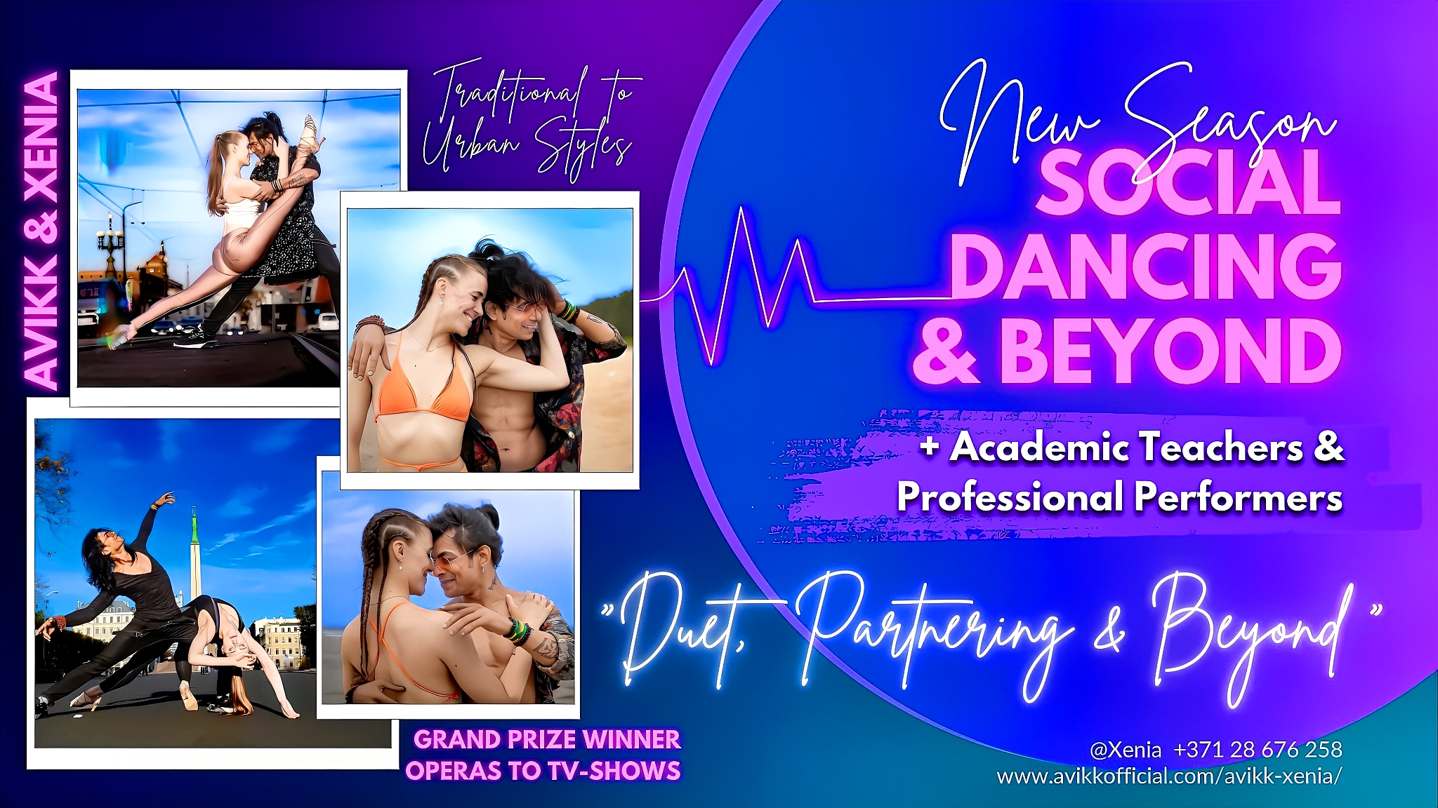 FREE Dance Class - Social dancing Riga Studio