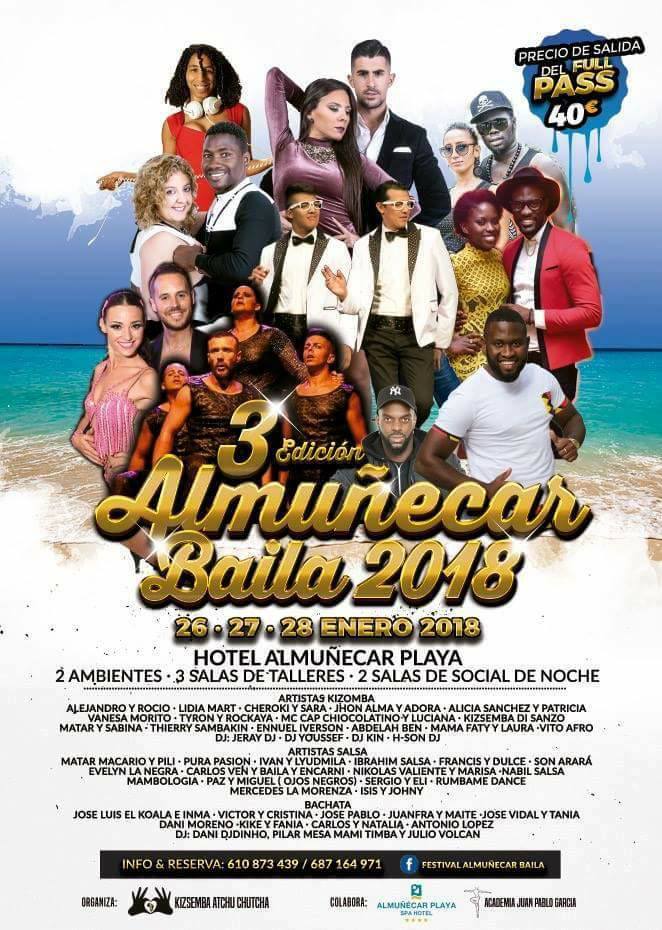 Almuñecar Baila 3ª Edicion 26,27 y 28 de Enero.