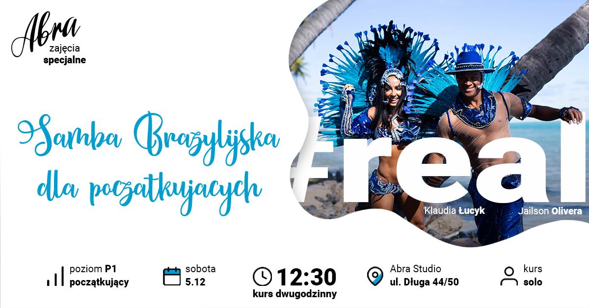 Samba Brazylijska dla początkujących w jeden weekend! 5.12