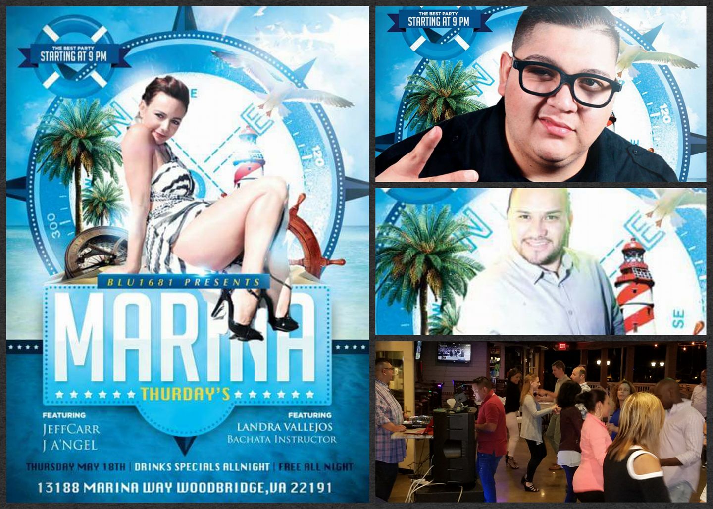 Marina Thursdays at Blu 1681