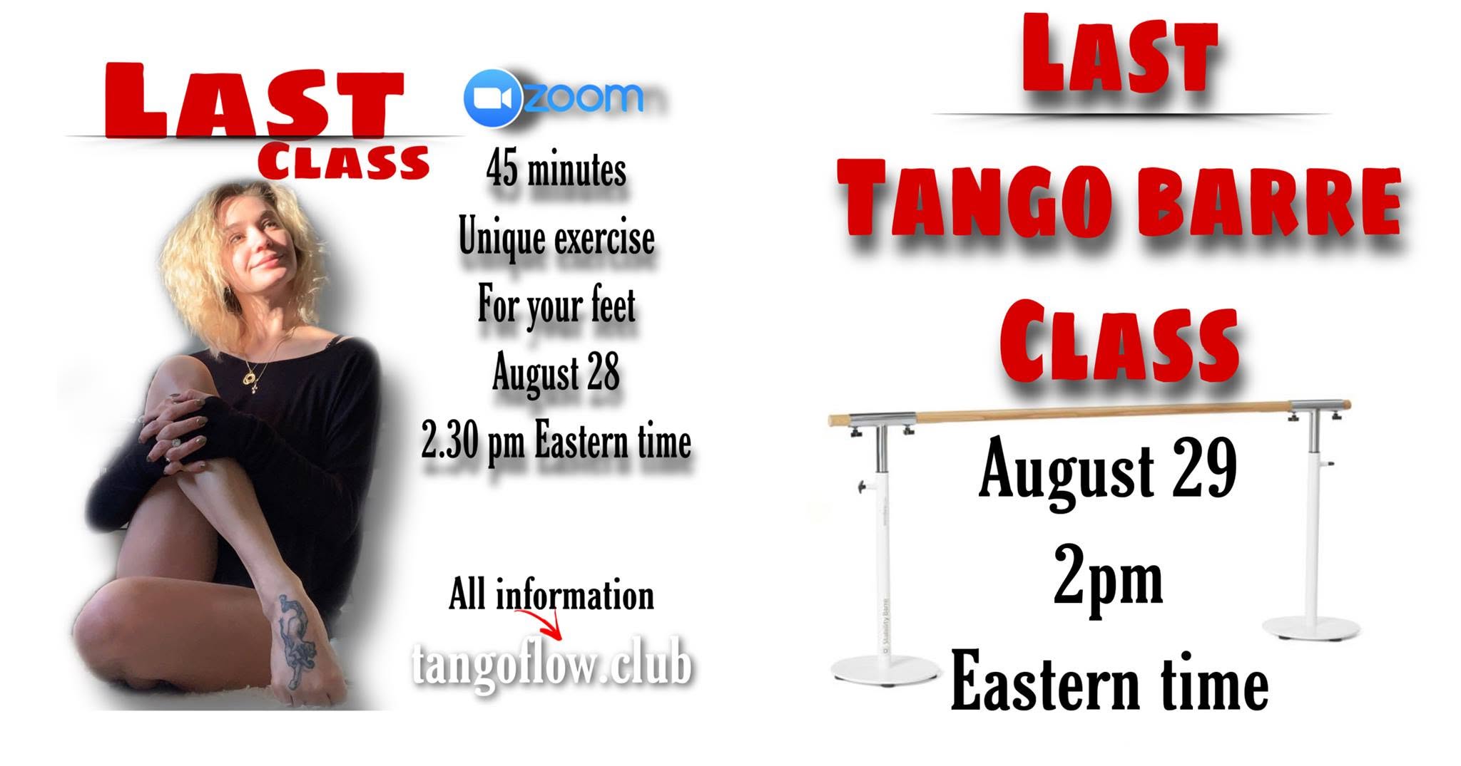 Online Tango Barre
