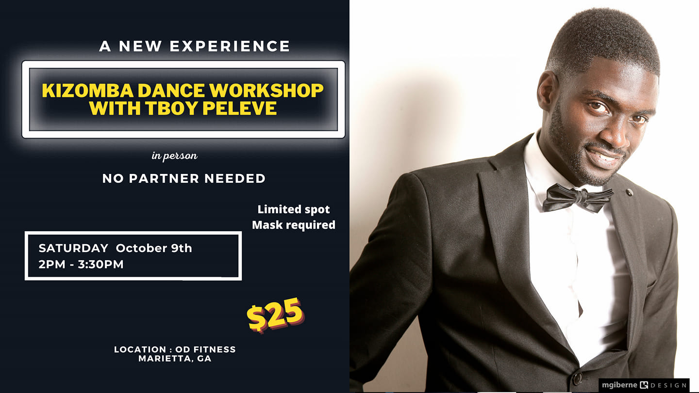 Kizomba workshop with Tboy