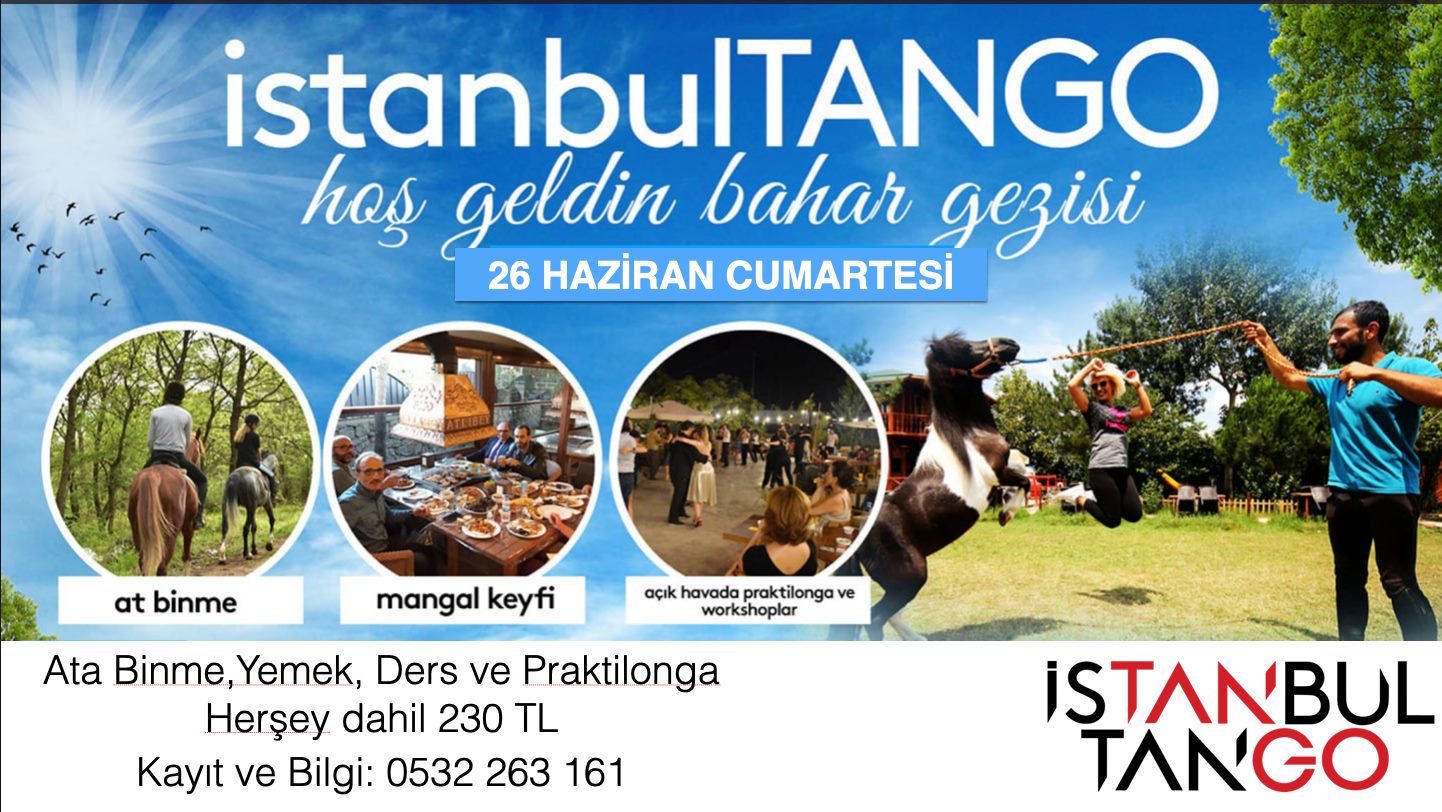 istanbulTANGO Yaza Merhaba Gezisi