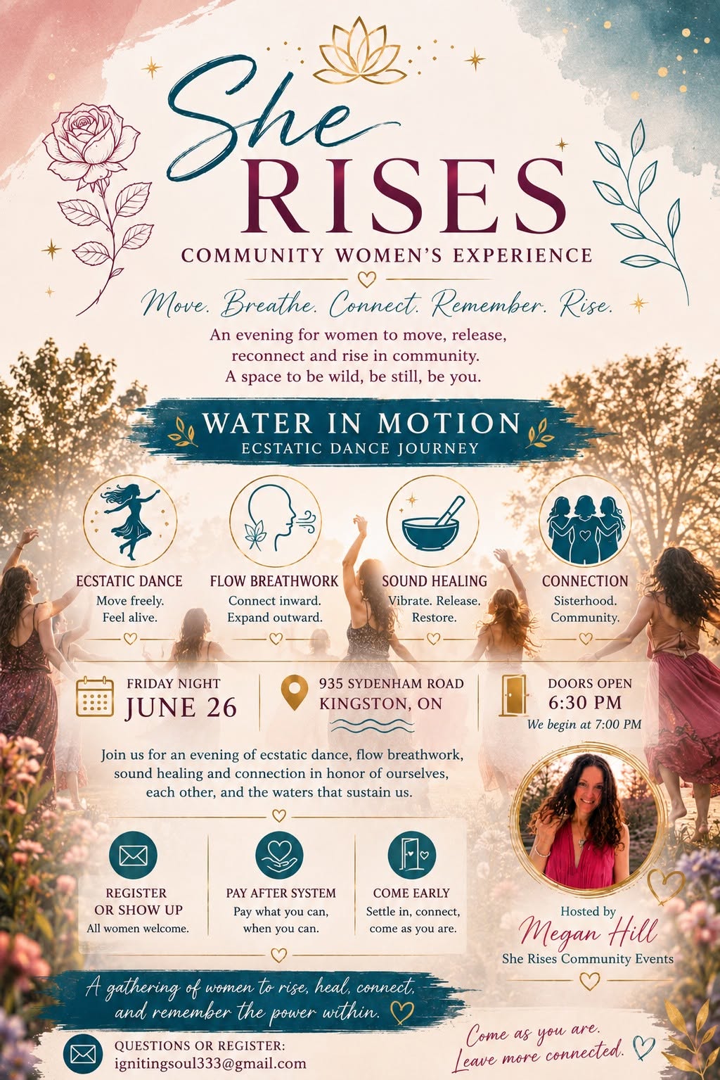 πΉ SHE RISES - KINGSTON COMMUNITY WOMEN'S Dance πΉ