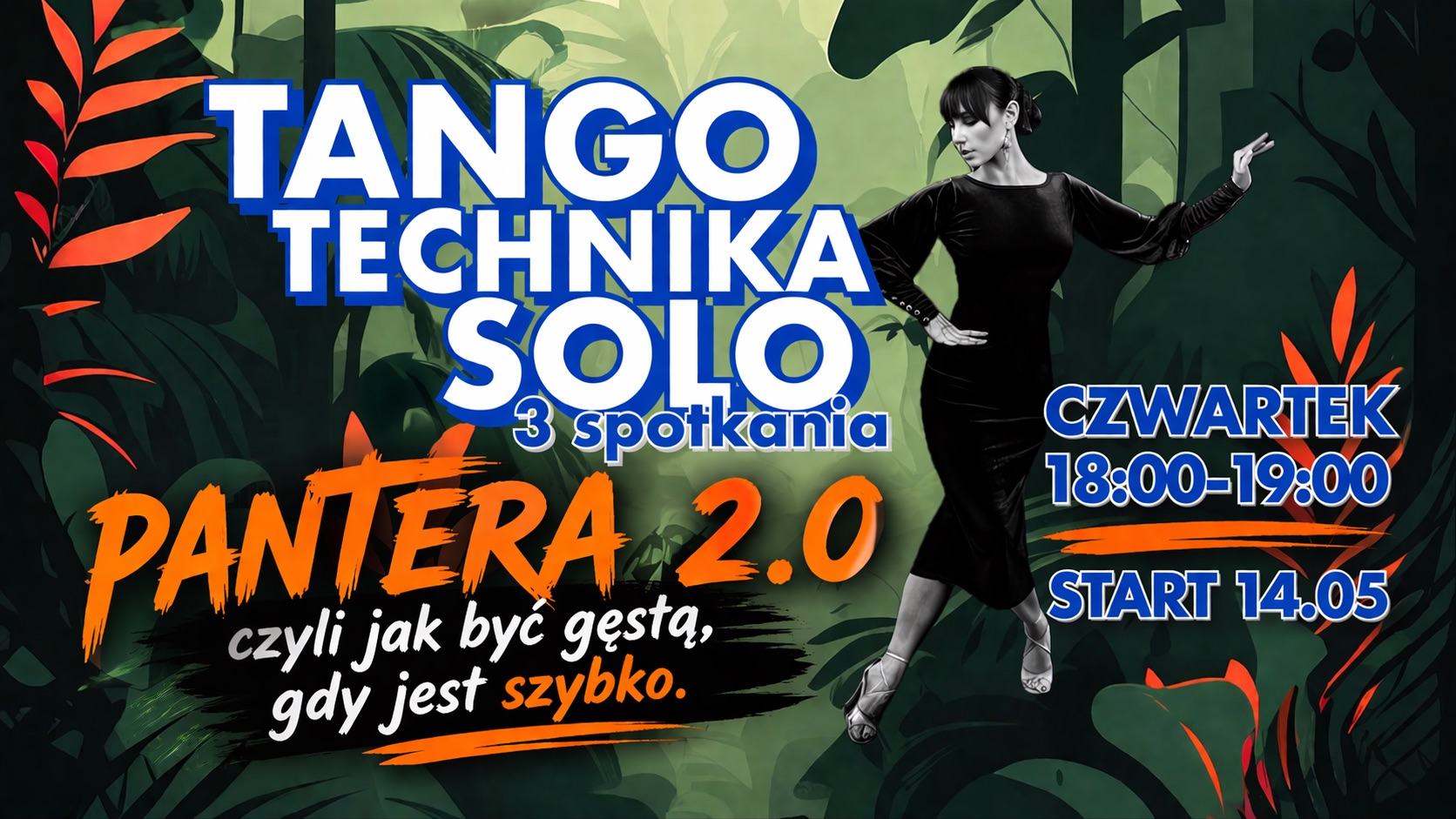 TANGO TECHNIKA SOLO I PANTERA 2.0 🐆 czyli jak być gęstą gdy jest szybko I 3 spotkania