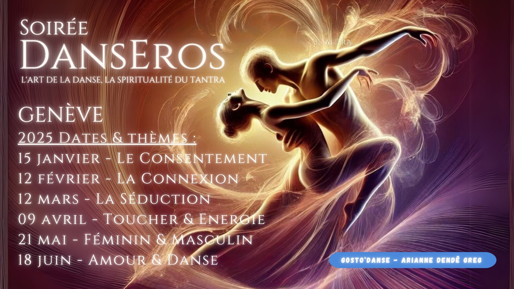 DansEros - L'art de la danse, la spiritualité du Tantra