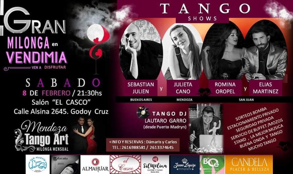 Milonga en Vendimia 2020