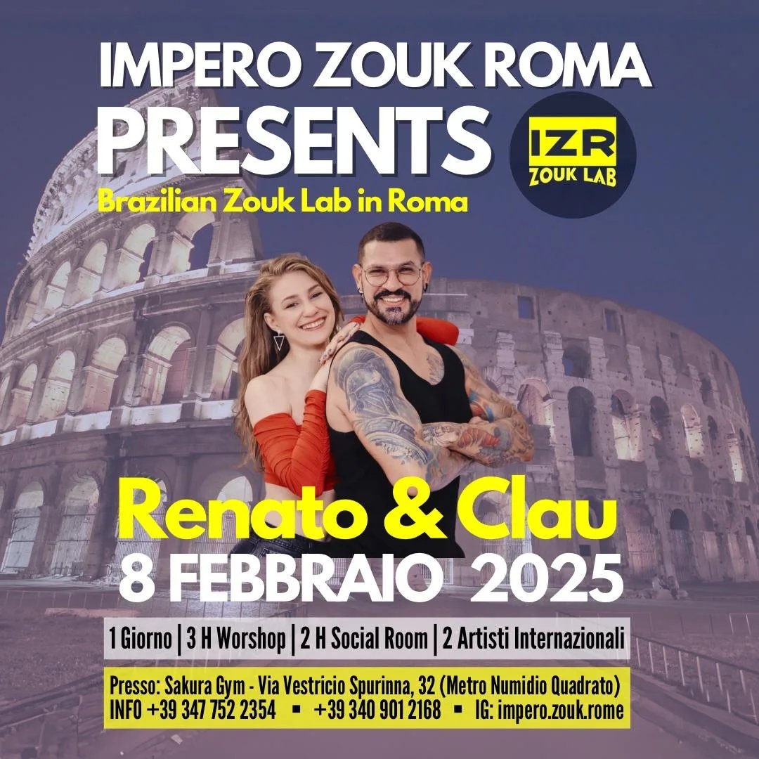 ZOUK LAB A ROMA CON VERONEZI&CLAU