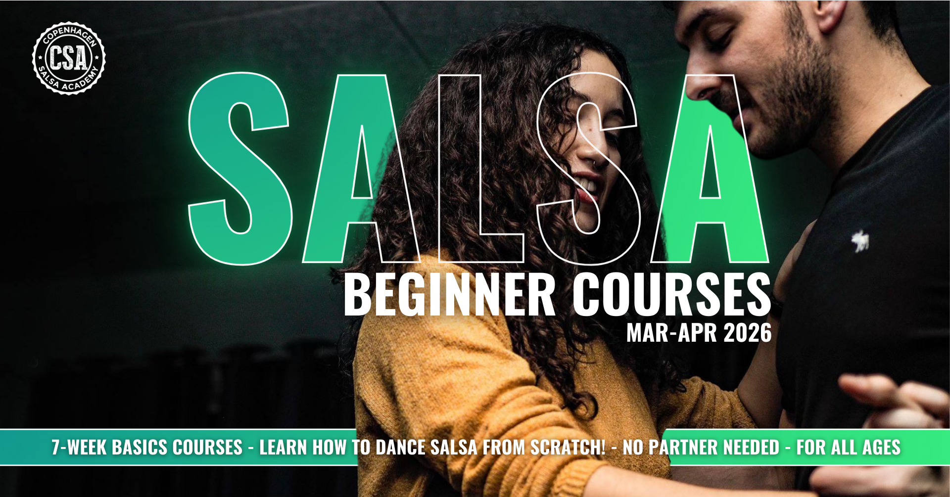 β Salsa BEGINNER Courses β Mar-Apr 2026