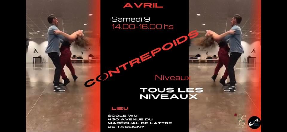 Atelier contrepoids avec Juanma et Elsa