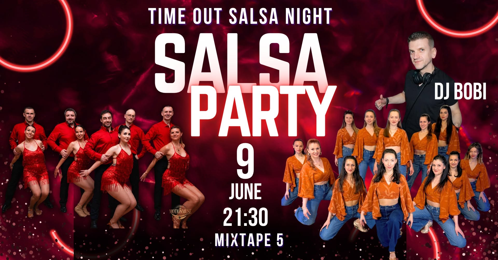 Time Out Salsa night & DJ BOBI at *mixtape 5* 9.06 21:30
