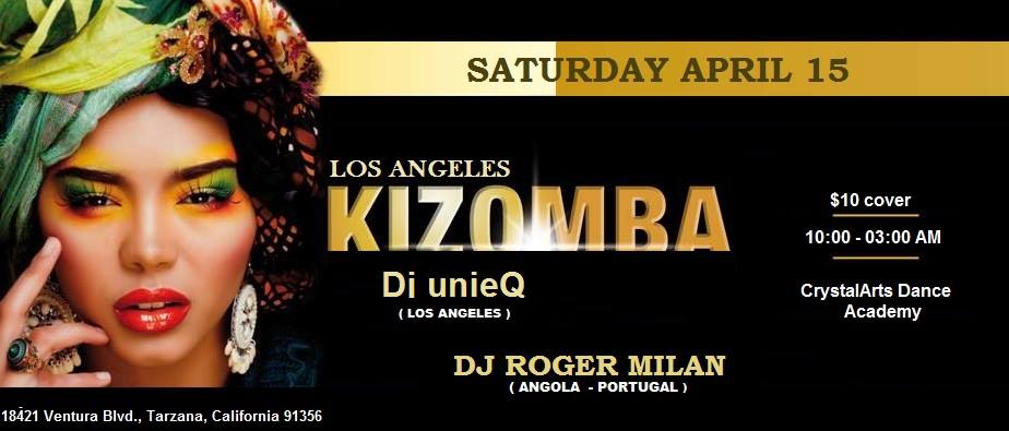 Saturday Kizomba Social at CrystalArts