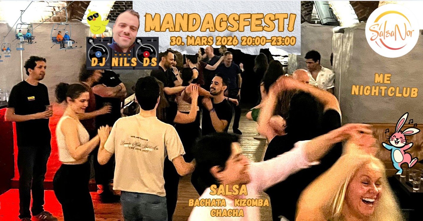 MandagsFest@Me - with DJ Nils DS!
