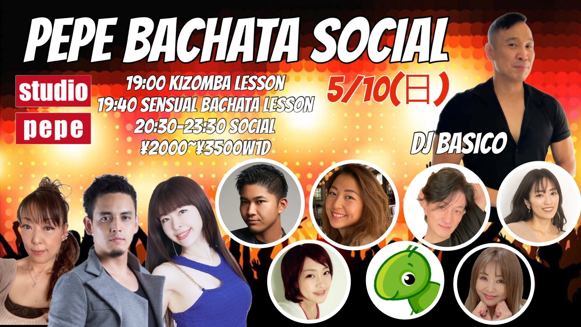 5 10(日) PEPE BACHATA SOCIAL