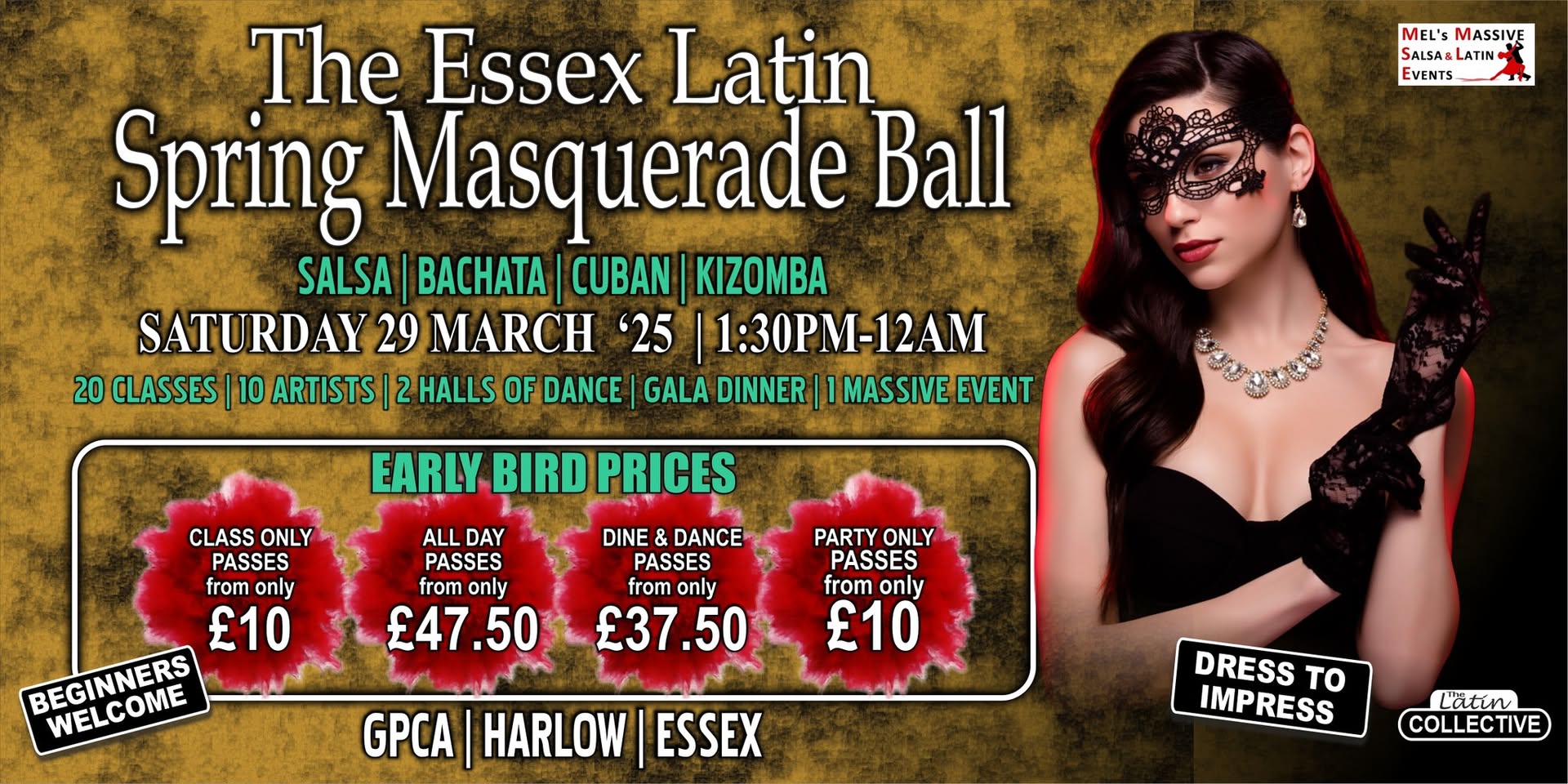 THE ESSEX LATIN SPRING MASQUERADE BALL