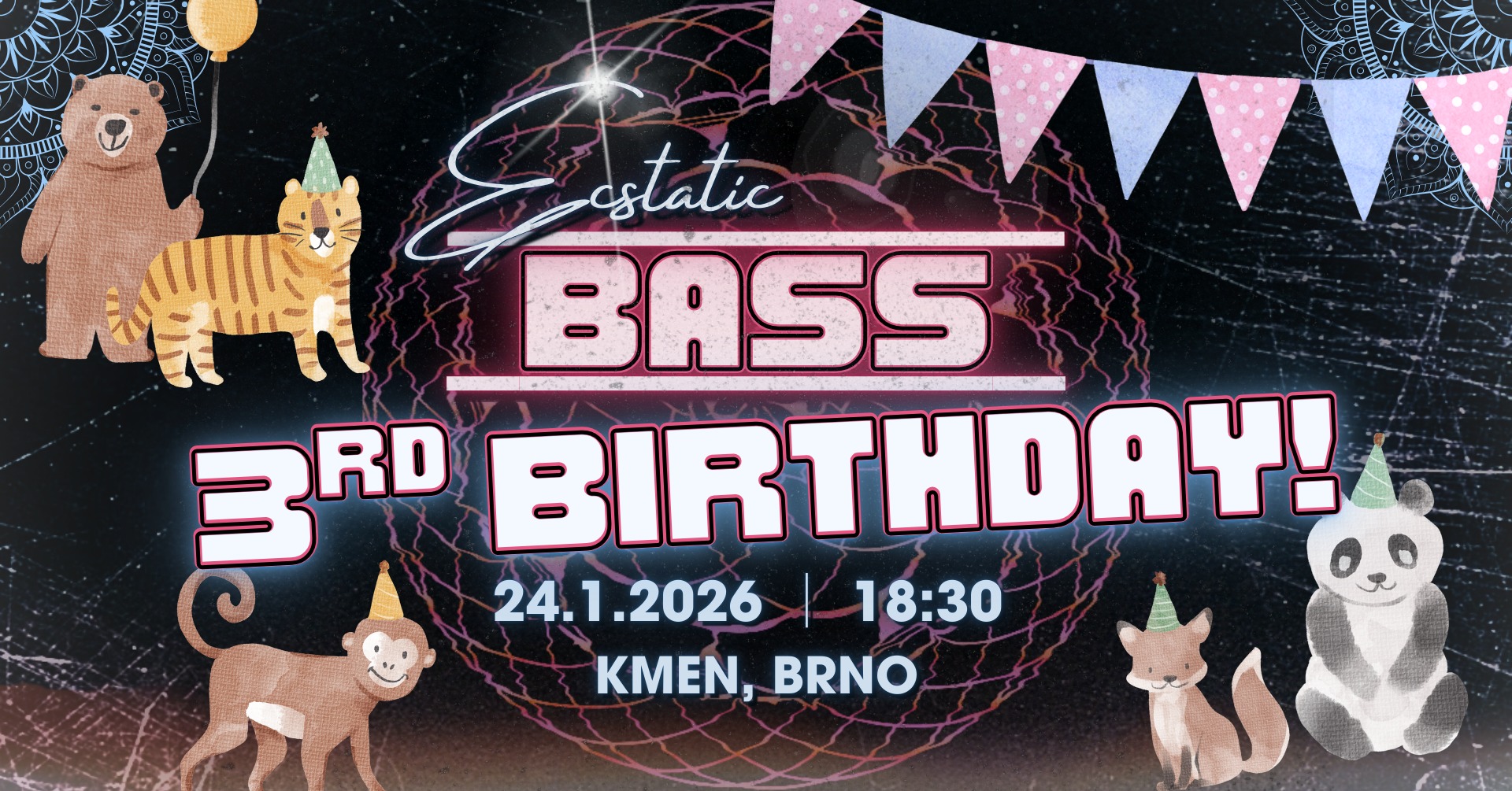 🎂 ECSTATIC BASS #30: 3rd BIRTHDAY! 🎂 - FULL CAPACITY