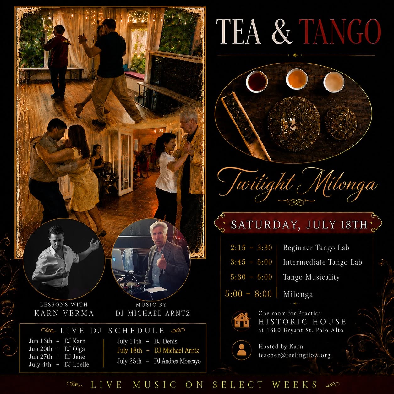 Tea & Tango, Palo Alto