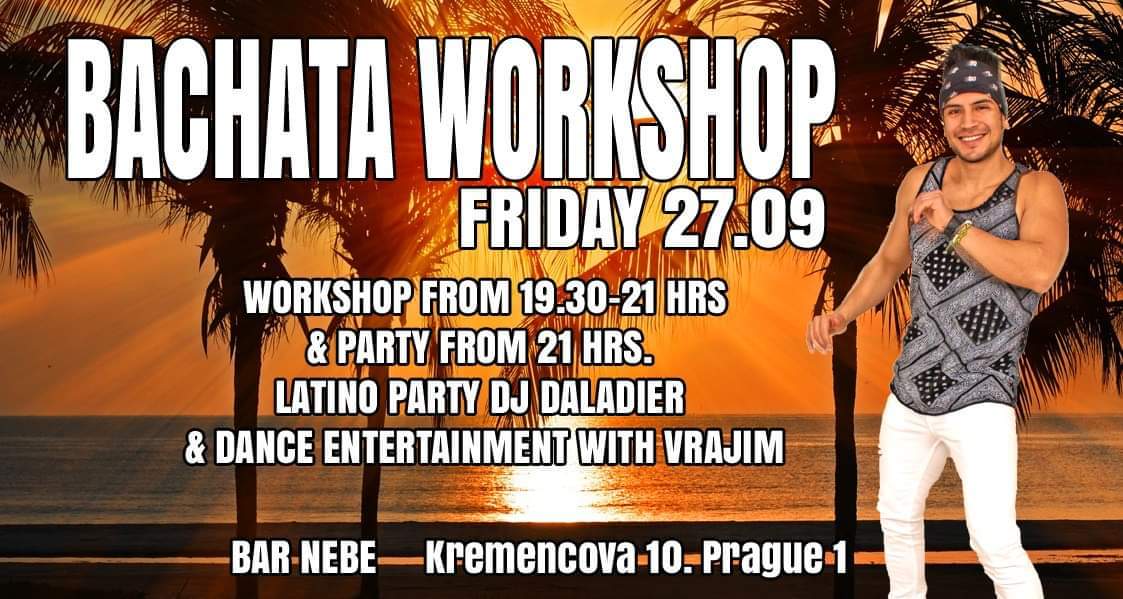 Bachata Night with Vrajim Bar Nebe