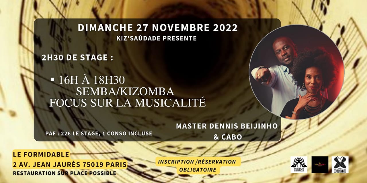 Stage Semba Kizomba (MUSICALITE)
