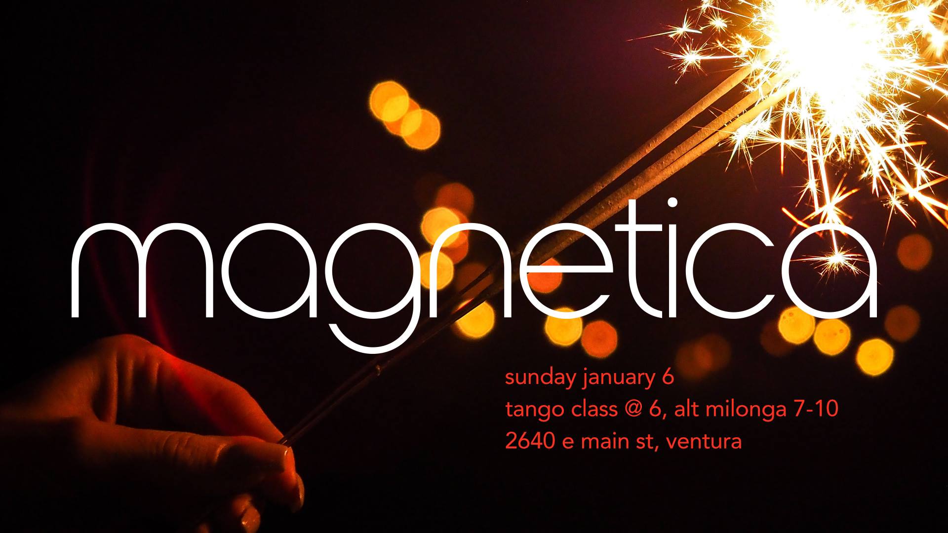 Magnetica - Alt Music Milonga - Moving to Sunday! Jan 6