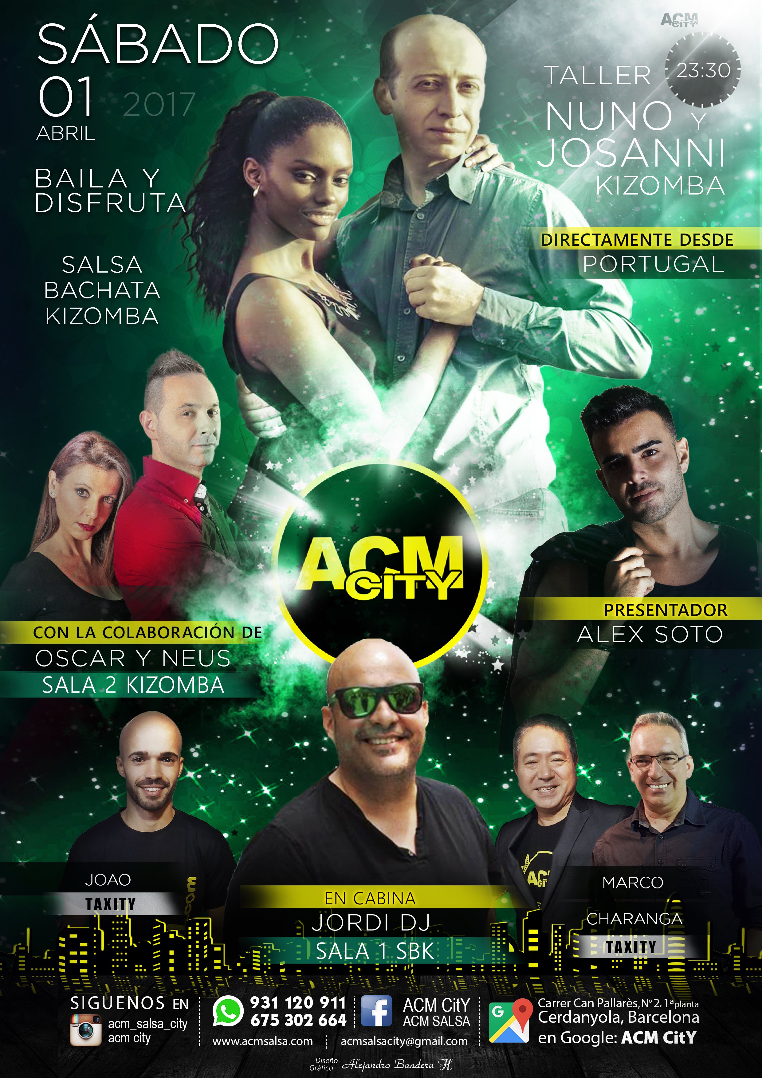 SÁBADO, 1 DE ABRIL: KIZOMBA