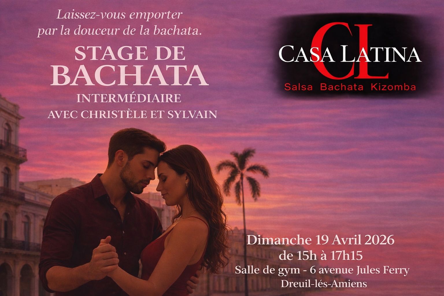 Stage intermédiaire de Bachata